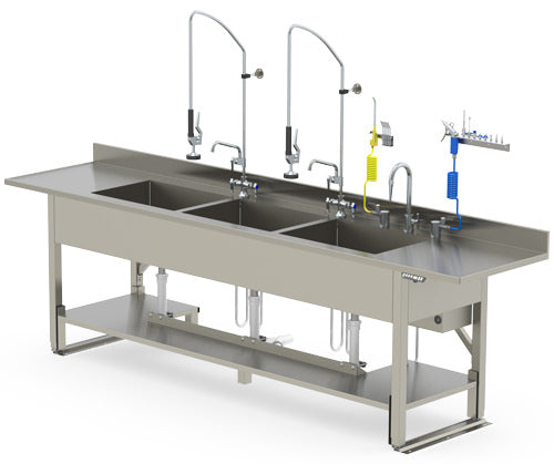 Processing Sink Parts
