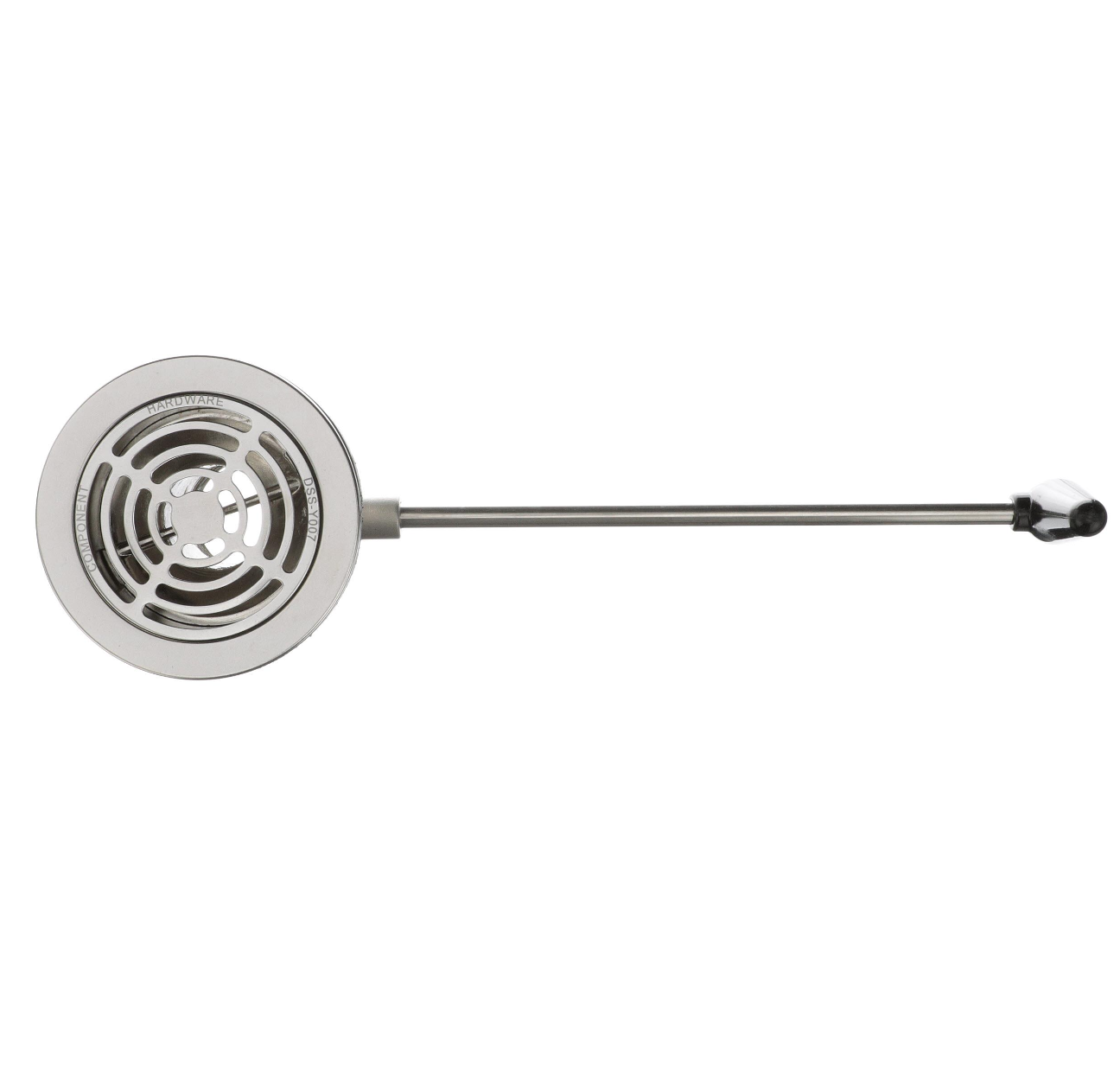 Encore® Quik-Flo Rotary Drain with Flat Strainer, 3-1/2" Sink Opening, 2" Male or 1-1/2" Female Outlet