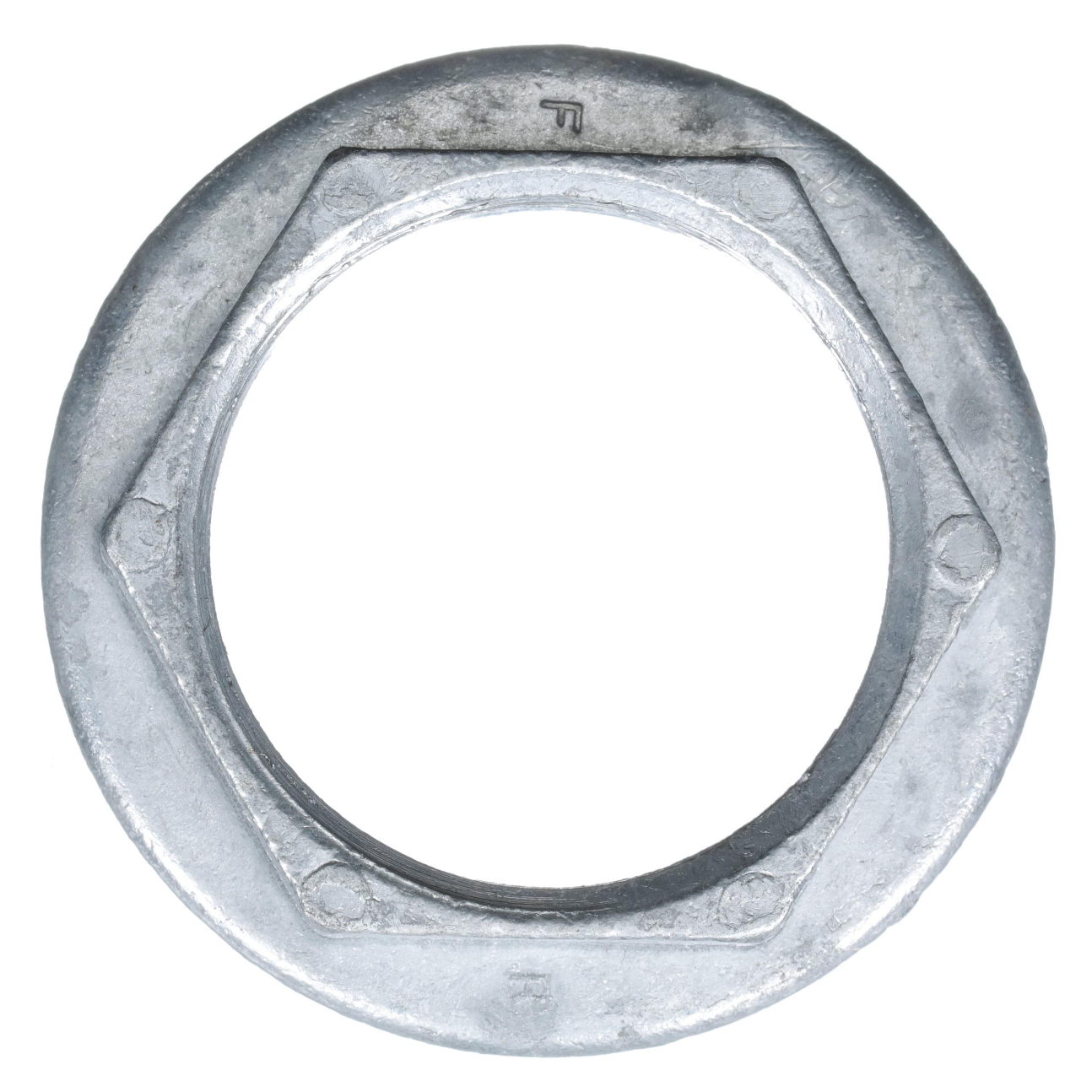 Encore® Zinc Flanged Locknut 1" NPT