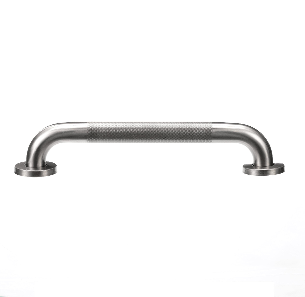 Component Hardware 1-1/2” OD x 24” L Stainless Steel Knurled Grab Bar with SANIGUARD Antimicrobial Coating