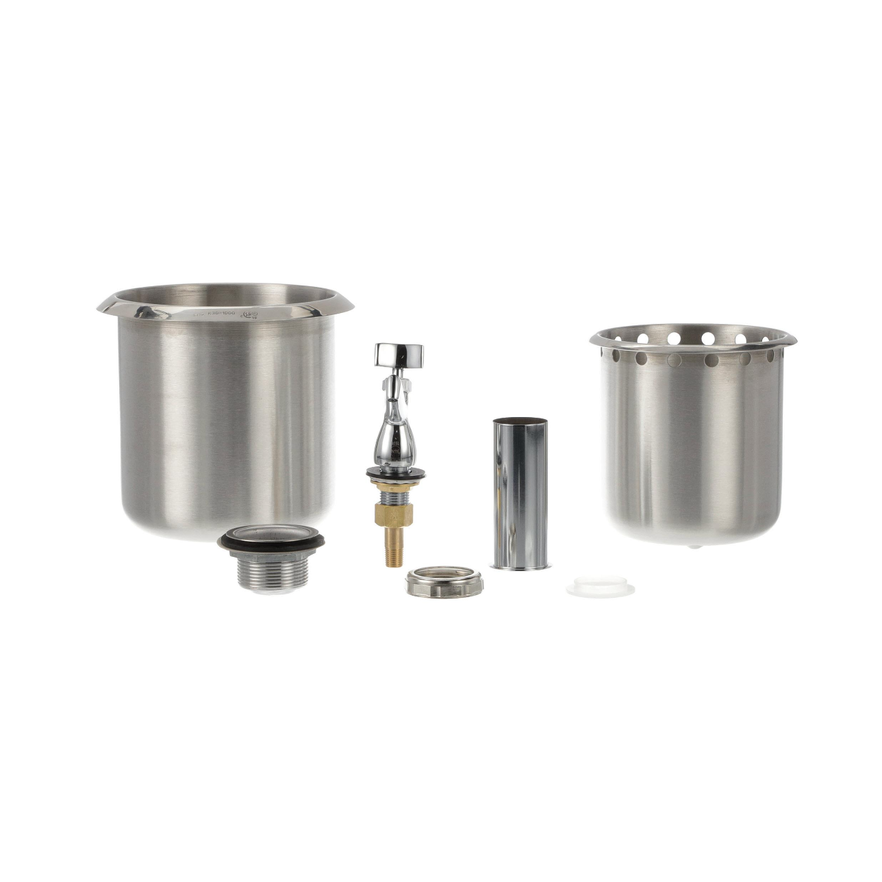 Encore® Stainless Steel Dipper Well Assembly Complete with Faucet