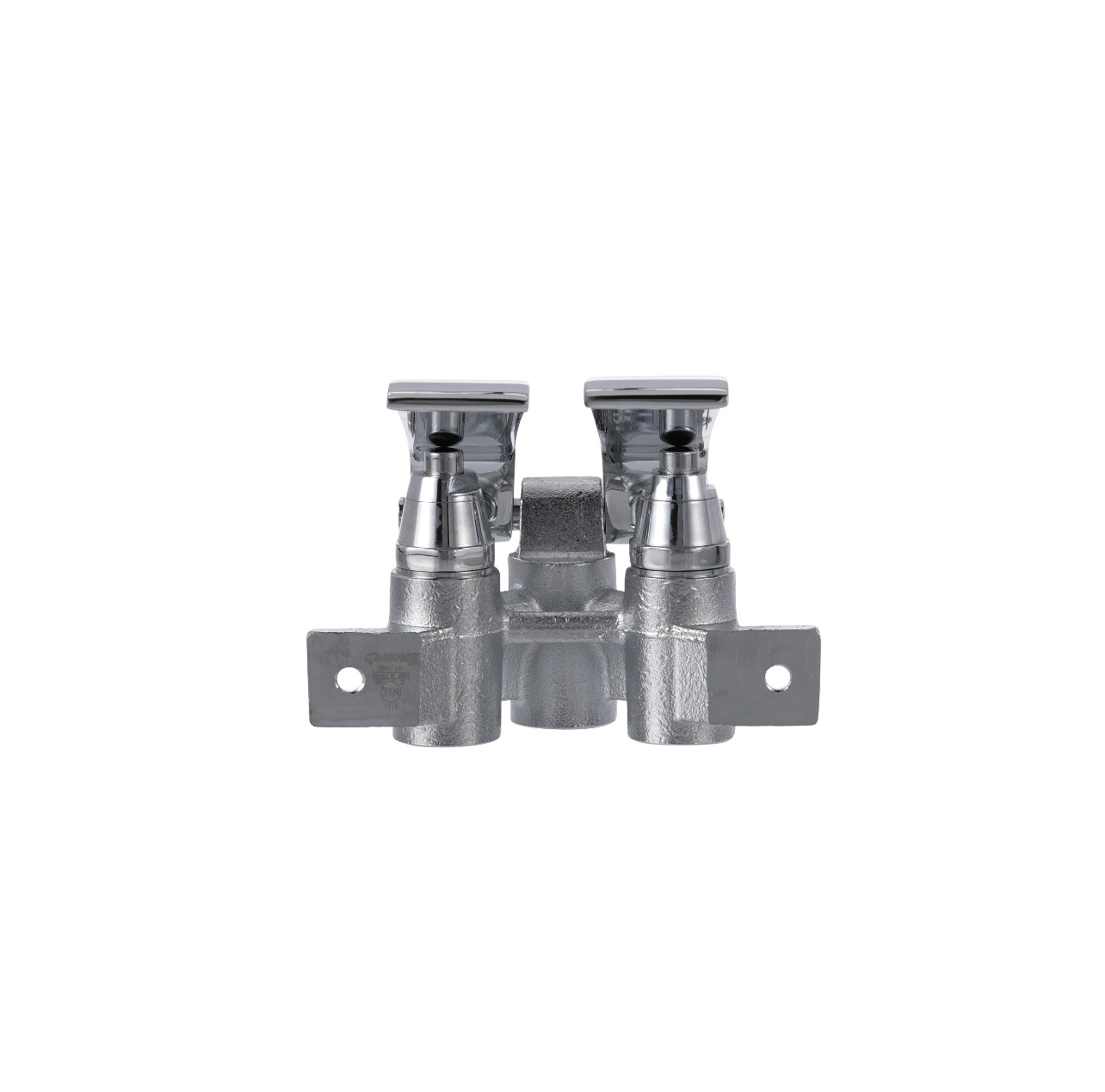 Encore® Knee Valve with Dual Pedal and Rough Chrome Valve Body