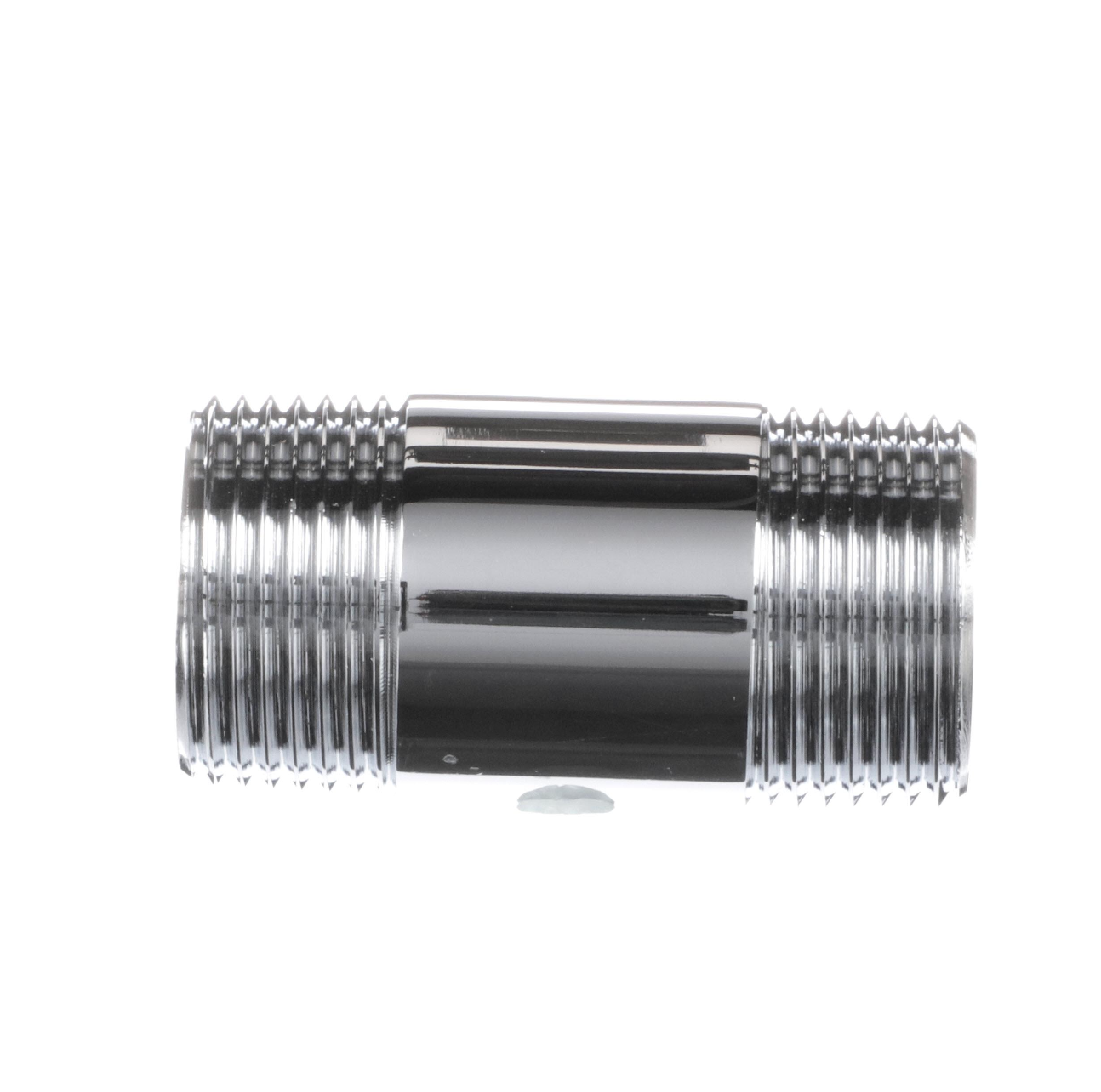 Nipple, 2" Long, Chrome Plated