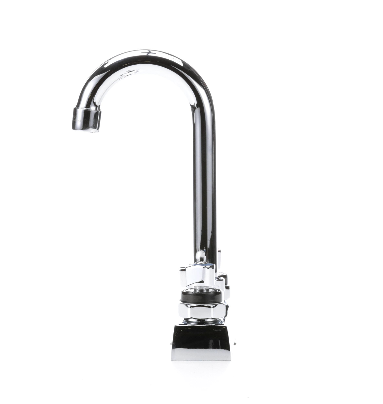 Encore 4" OC Deck Mount Faucet with 3-1/2" Rigid Gooseneck Spout