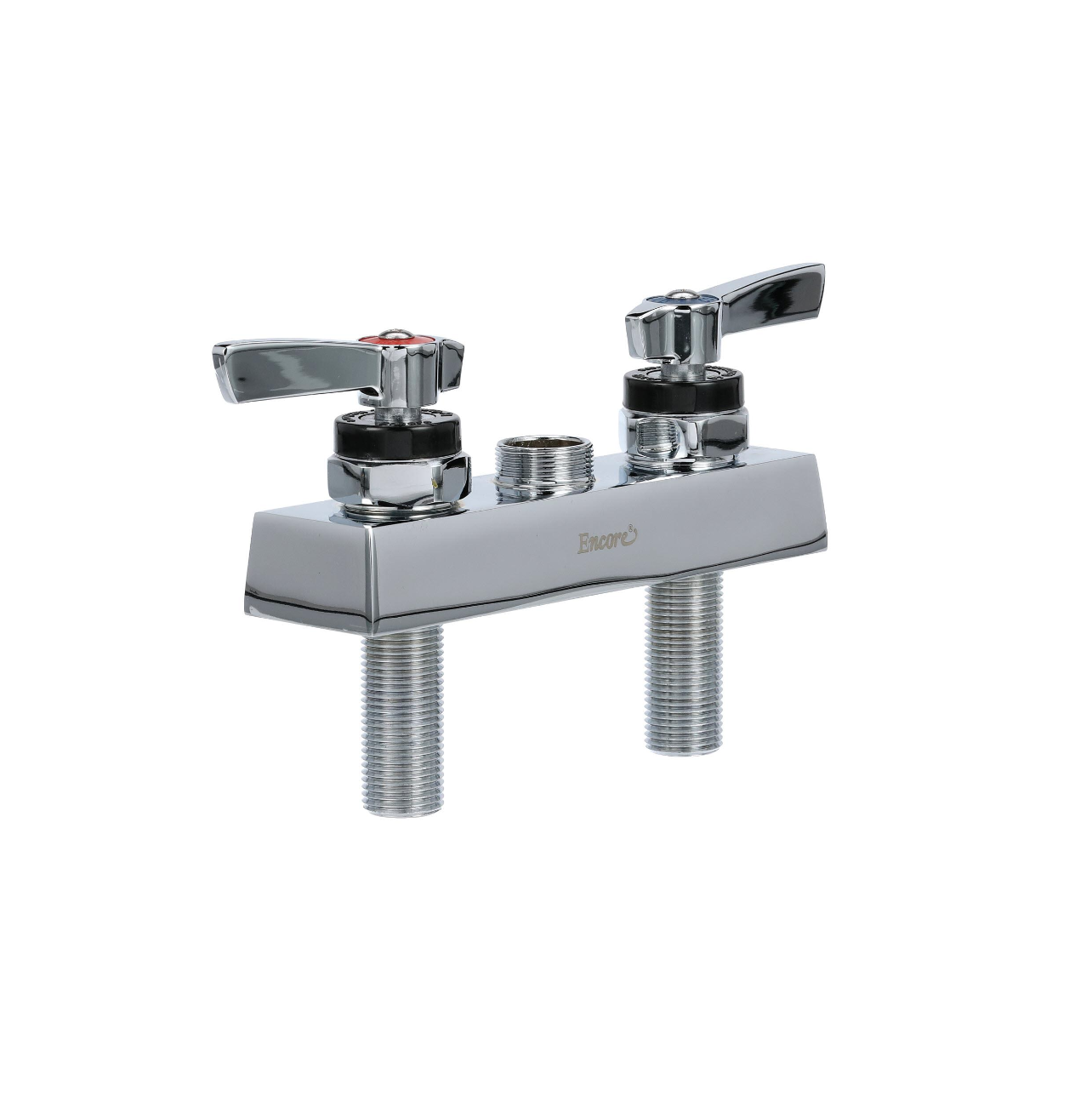 4" Encore OC Deck Mount Faucet Body Only Less Spout