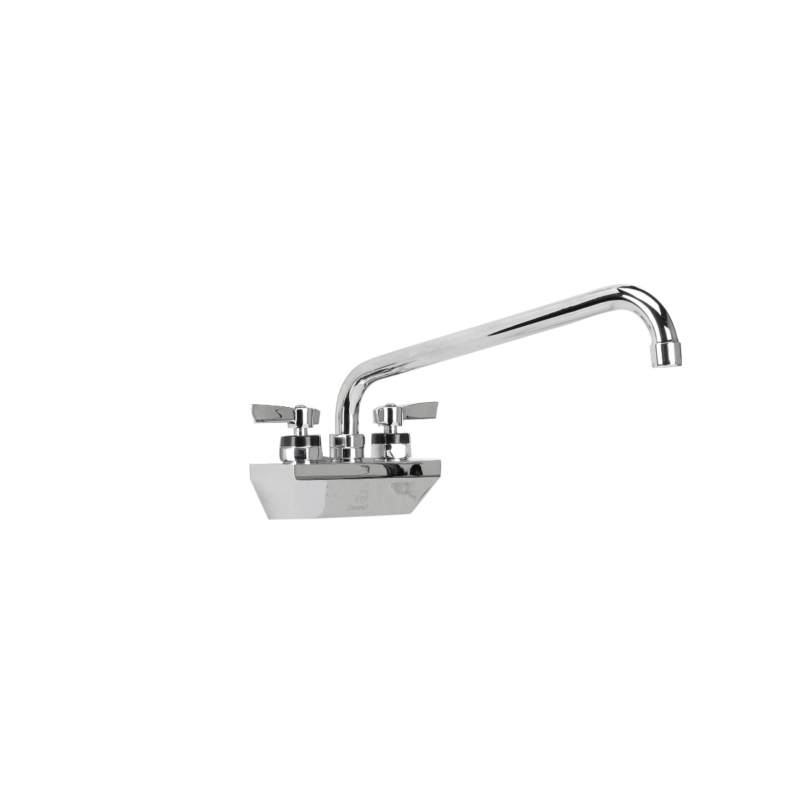Encore 4" OC Wall Mount Faucet with 12" Swivel Spout and Lever Handles