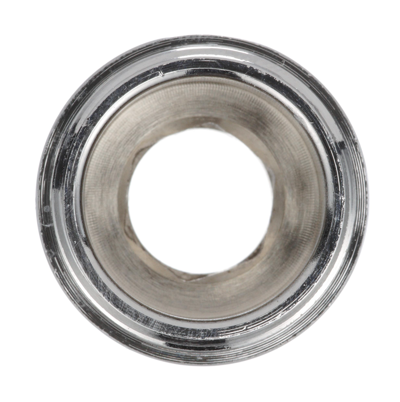 Brass Chrome Plated Rigid to Swing Spout Adapter