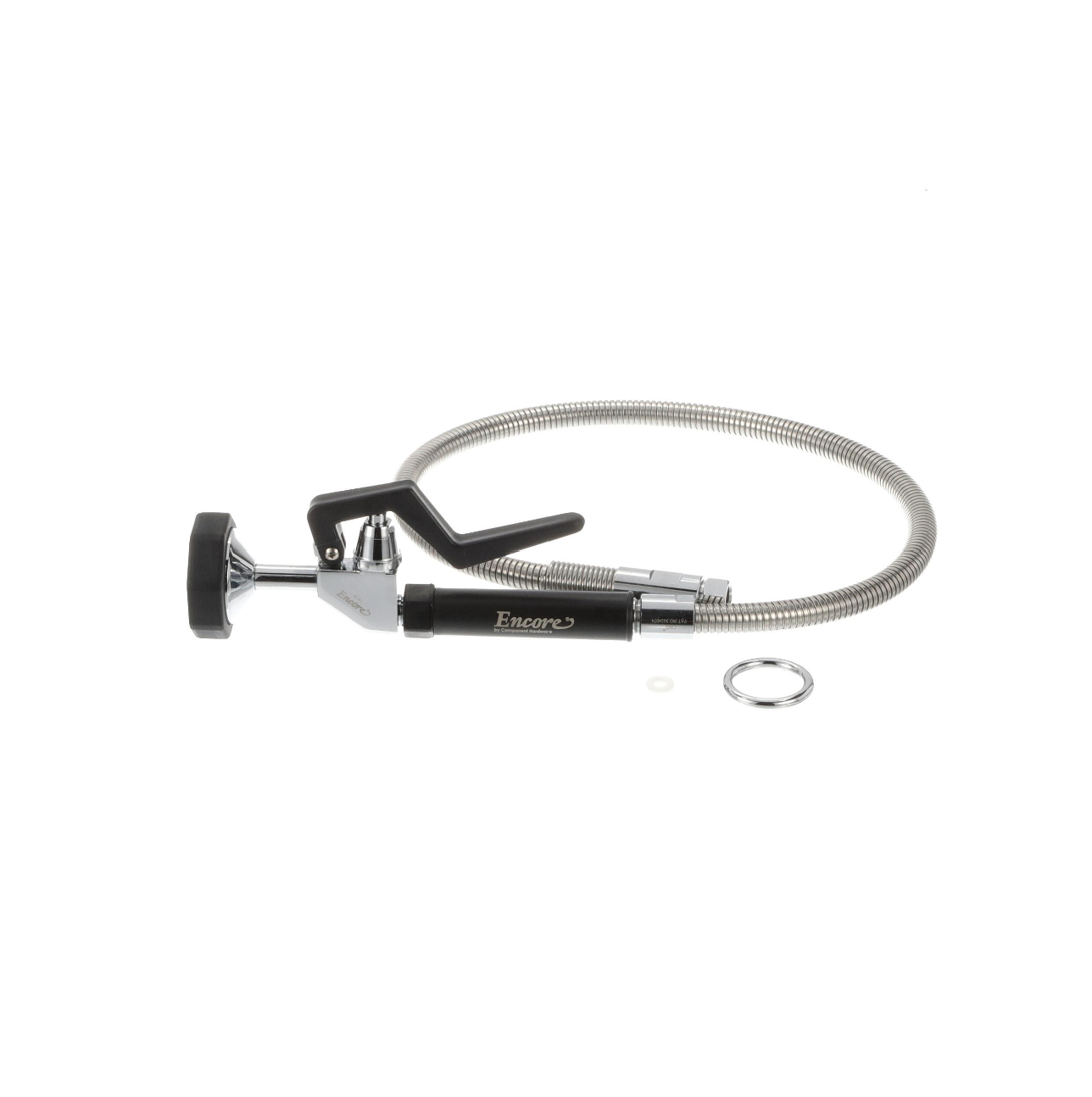 Encore Stainless Steel Pre Rinse Hose 44" with Pre Rinse Spray Valve