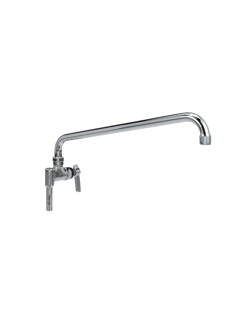 Encore® Brass Chrome Plated Add-On Faucet with 18" Spout
