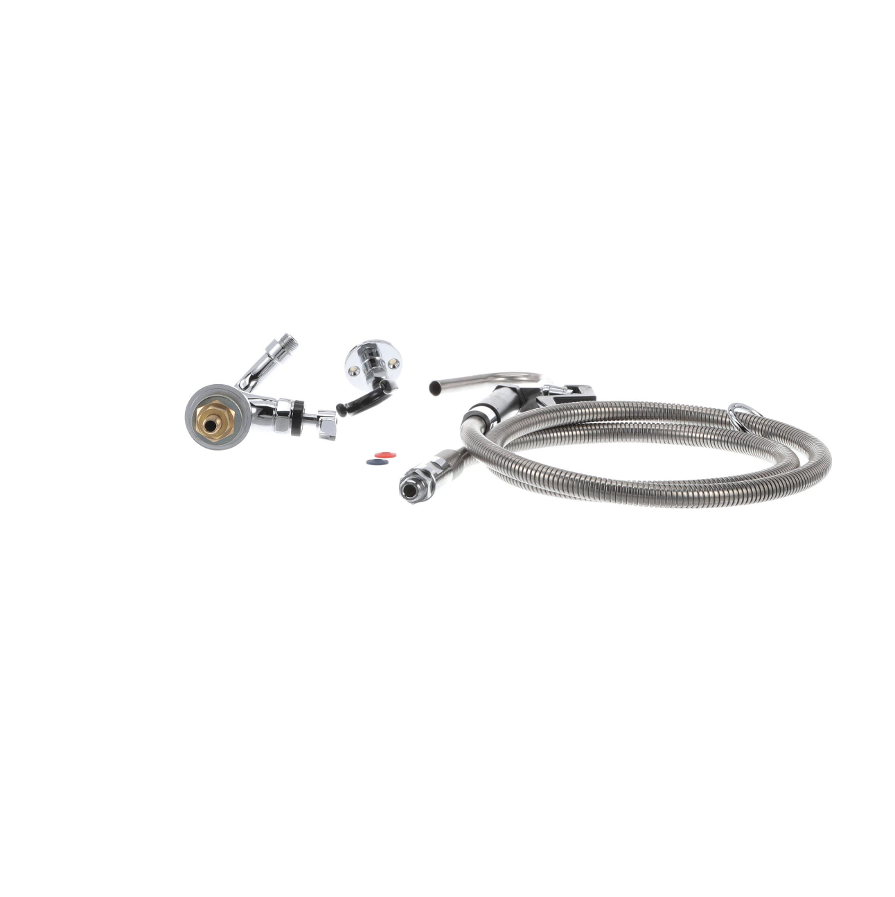 Encore® Brass Chrome Plated Single Deck Mount Pot Filler Assembly with Ceramic Valves