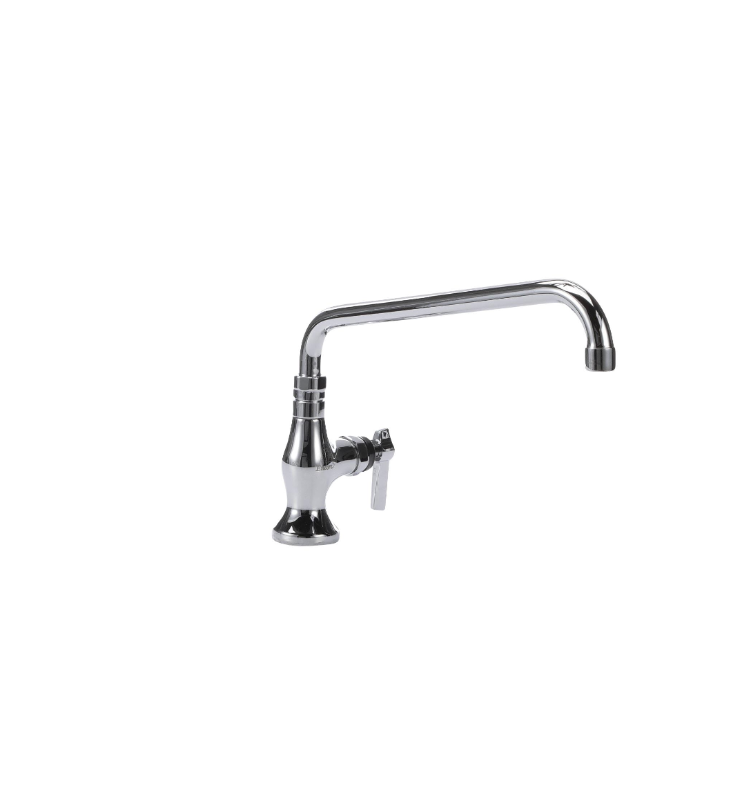 Encore® Brass Chrome Plated Single Pantry Deck Mount Faucet Ceramic Valve 12" Swivel Spout