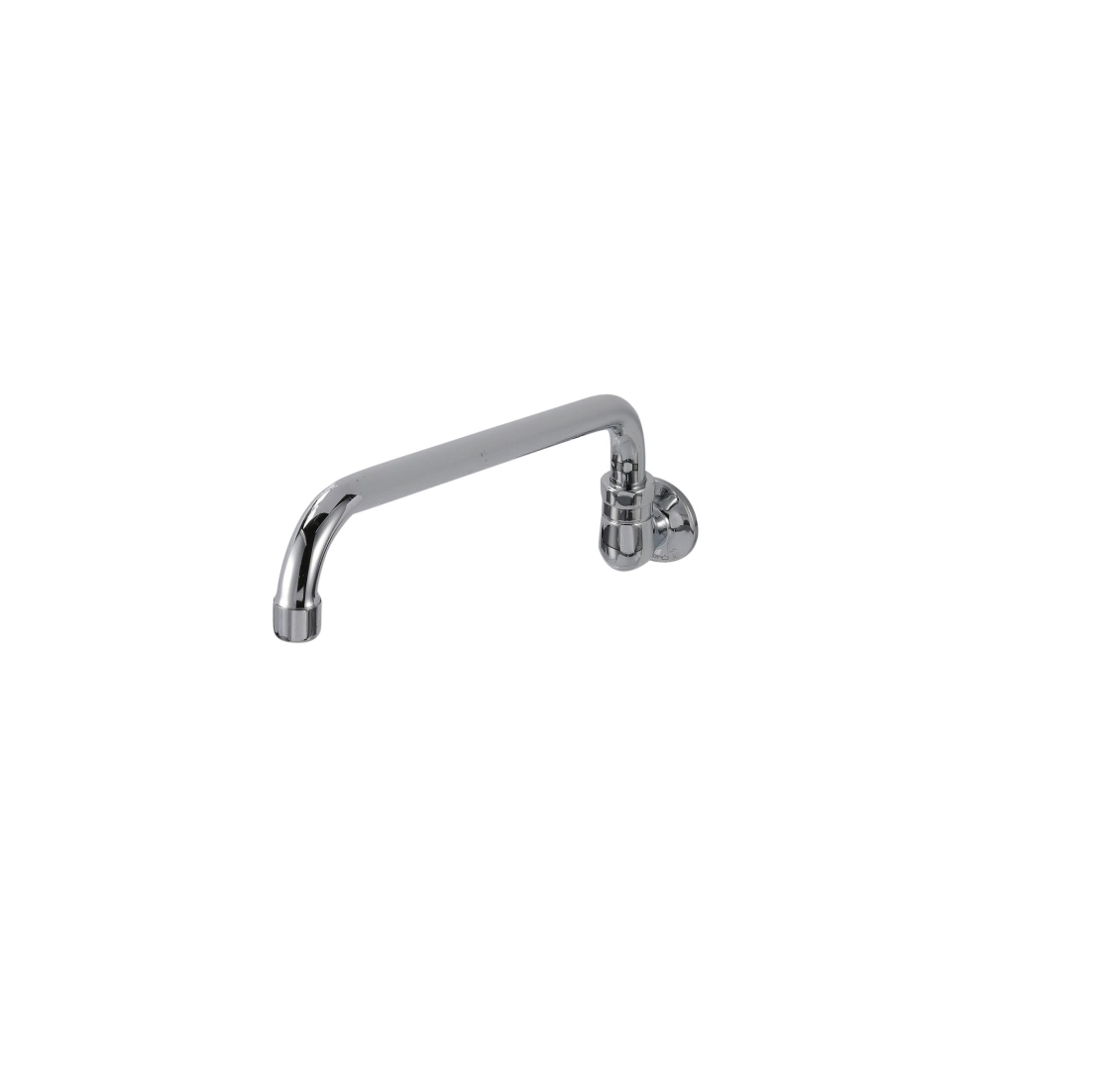 Encore® Brass Chrome Plated Wall Mount Spout Base with 16" Swivel Spout