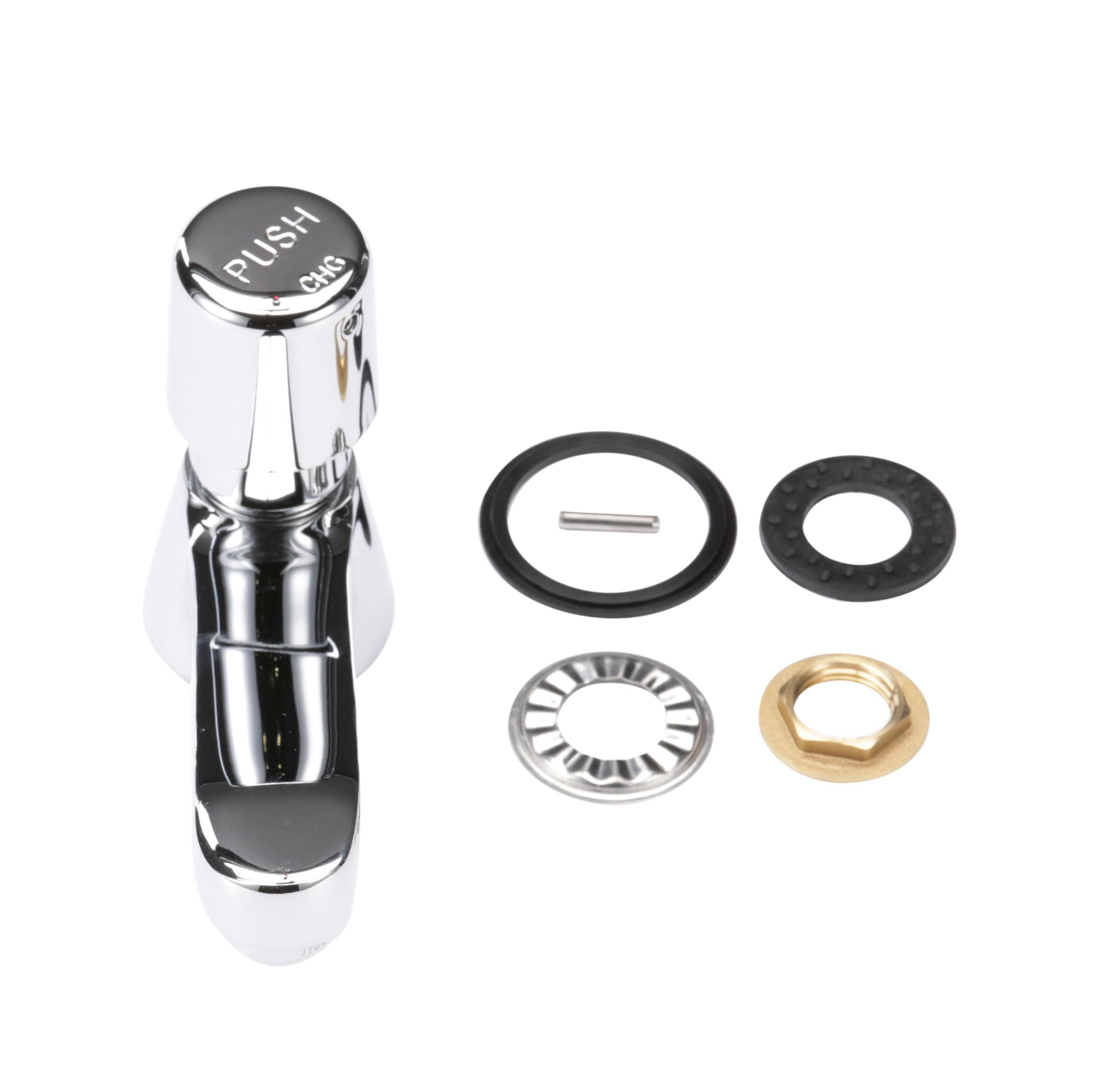 Encore® Single Hole Deck Mount Post Tap Metering Valve and 5" Cast Spout 2.2 gpm Aerator