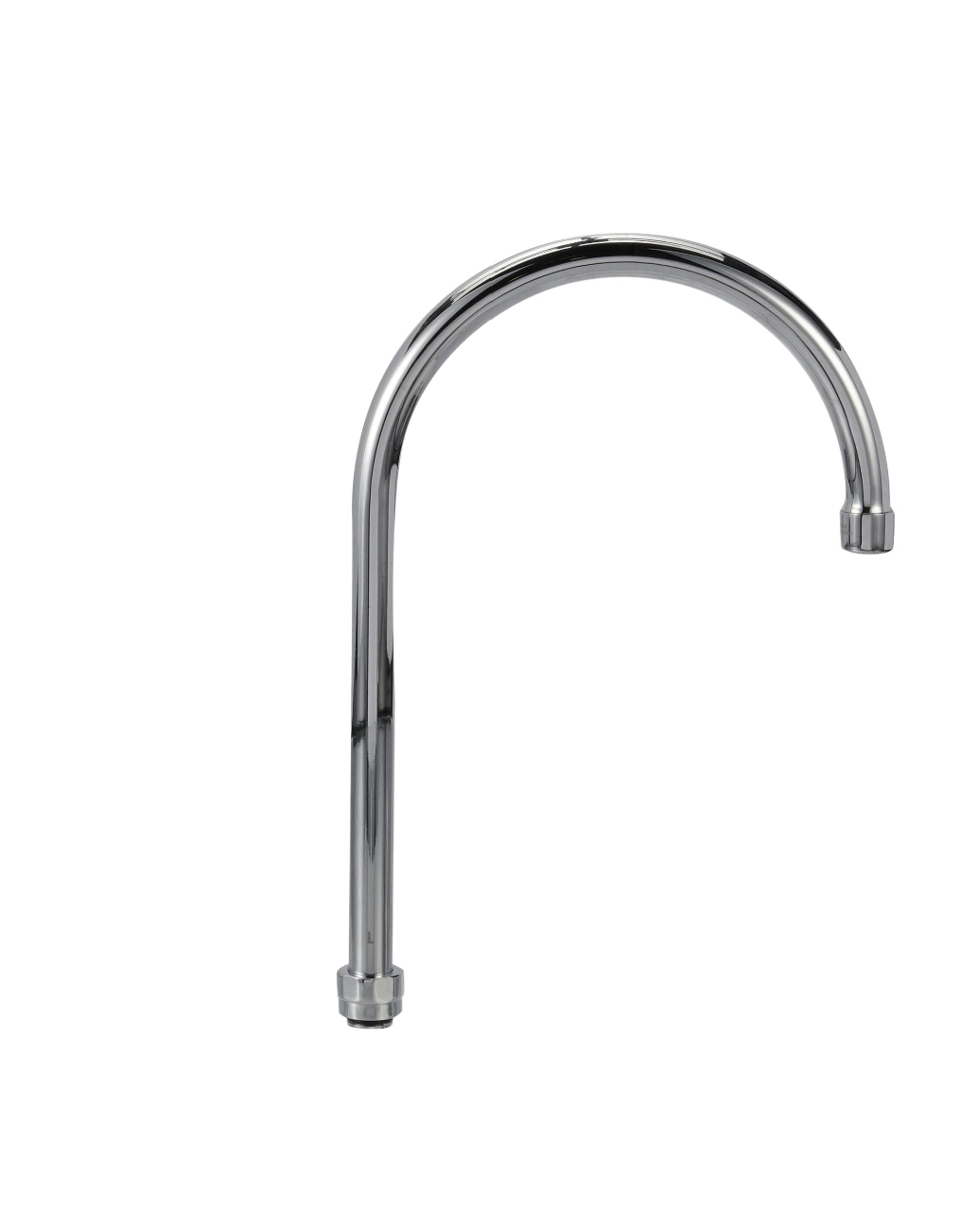 8" Encore Stainless Steel Swivel Gooseneck Spout Assembly
