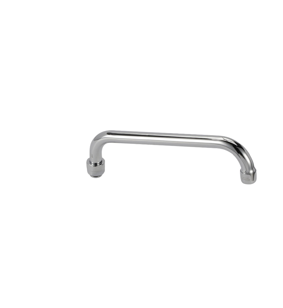 Encore® Stainless Steel Horizontal Tubular Swing Spout Assembly, 10"