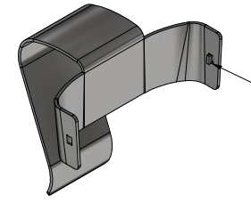 TMS-2456-03 Pendant Clip/Holder