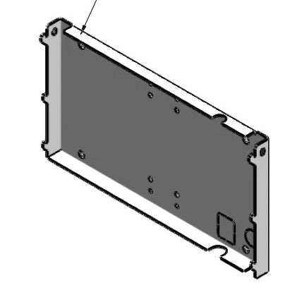 1024480 - IV-Now Wall mount panel, 1-POD