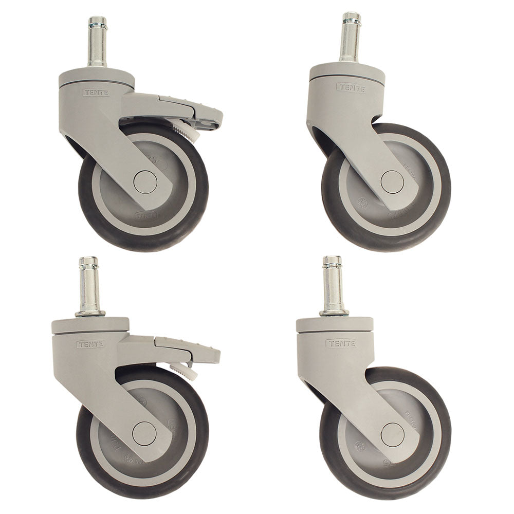 685301 3" Swivel Caster Set For Mini Line/ETC Cart