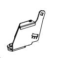 RP-1055-GA Left Adjustable Backrest Support Bracket with Cover