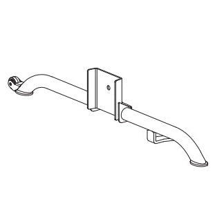 RP-2015-GA Left Tublar Metal Leg