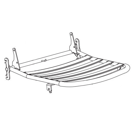 RP-2030 Seat Frame for Fixed Backrest