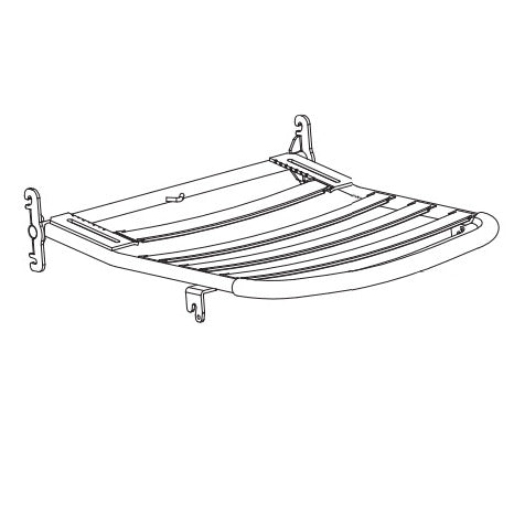 RP-2131 Seat Frame for Depth-Adjustable Backrest