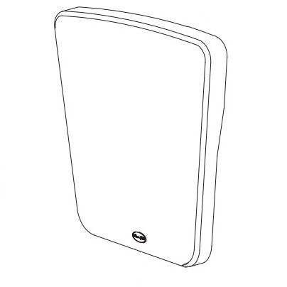 RY-45-DR Right Upholstered Armrest with Stitching and Mounting Bracket