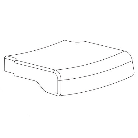 RY-52-17 W-20 and W-30 Seat Cushion with Stitching
