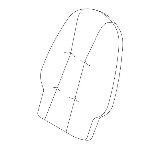 RY-64-17 Comfort Plus Backrest Cushion