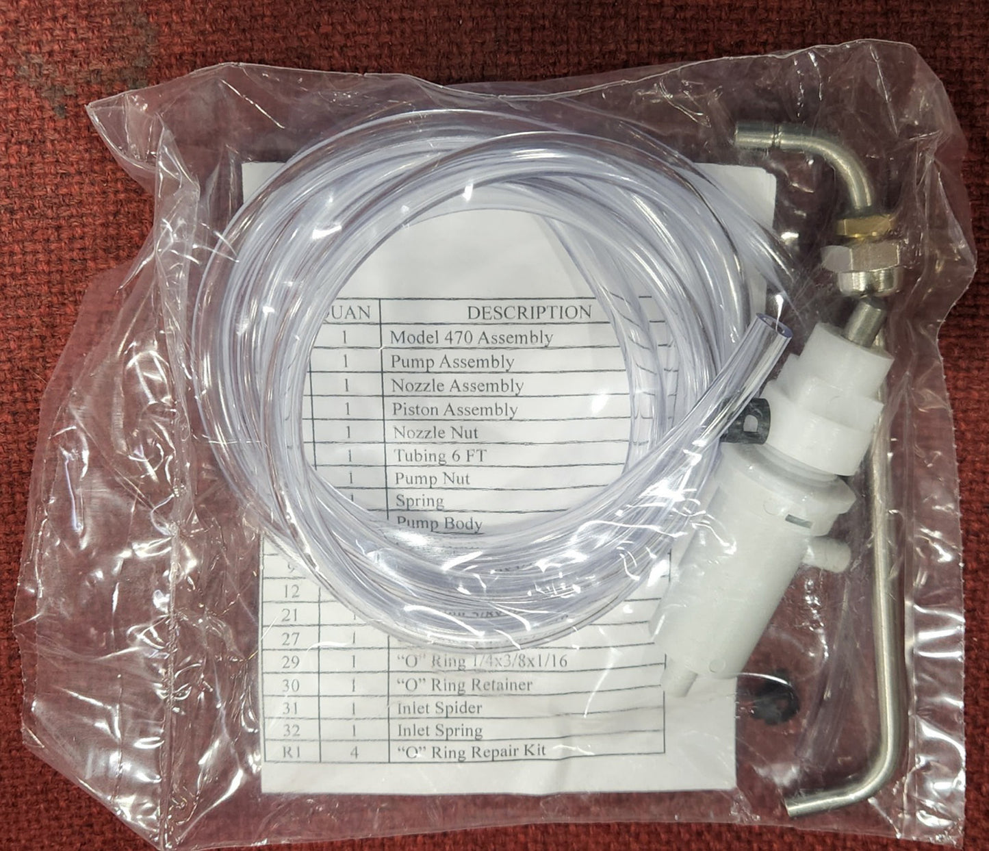 S0028 Soap Pump Kit