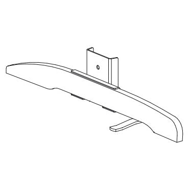 TP-01-xx-DR Right Side Wooden Leg and Metal Rail Support