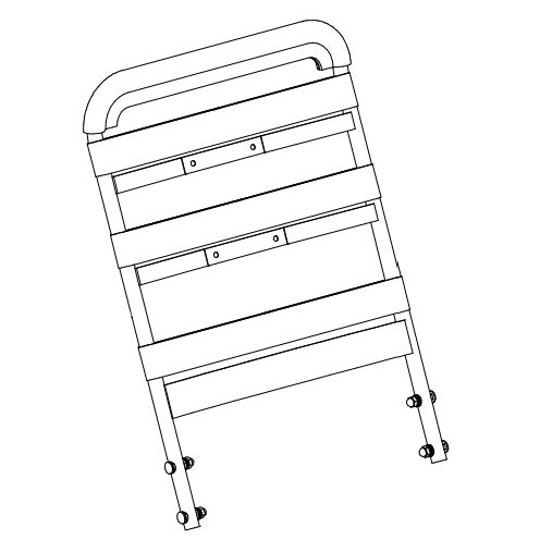 VP-040-20 Oasis Backrest Frame