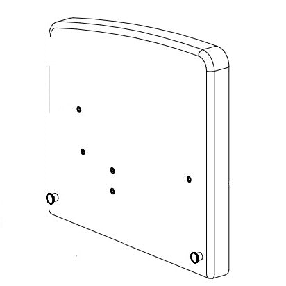 VU-40S-GA Upholstered Arm with Stitching, Left Side