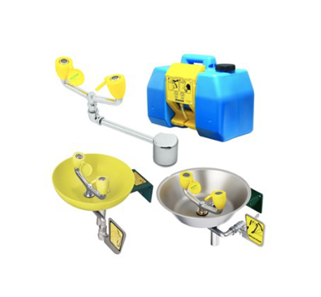 Safety and Eye Wash faucets