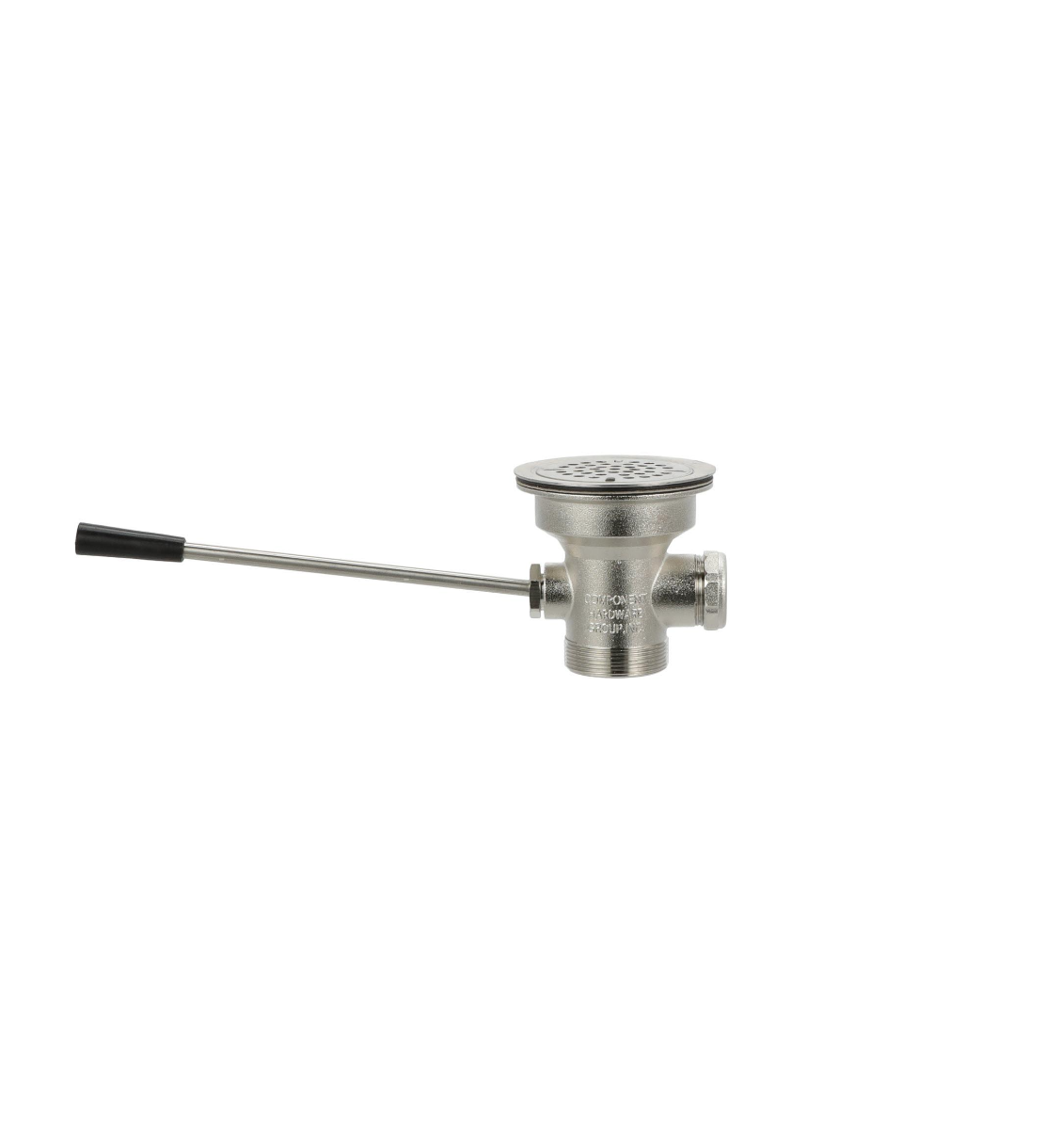 TOP-LINE® Lever Handle Drain, 3-1/2" Sink Opening, 2" Outlet