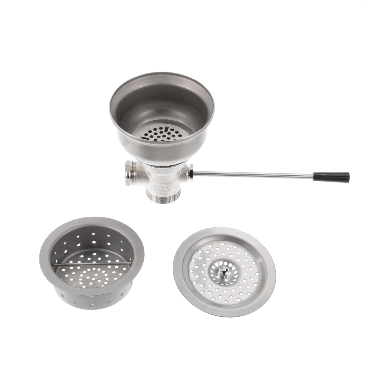 Encore® Lever Handle Box Pattern Drain 6-1/2" Sink Opening with 2" Sink Outlet