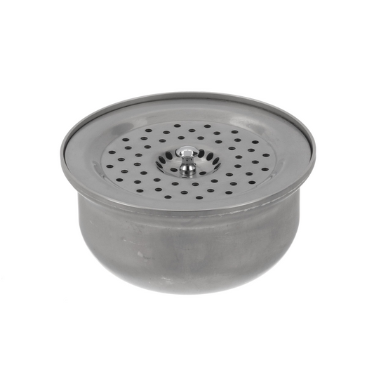 Encore® Stainless Steel Box Pattern Drain Bowl, Basket, and Cover