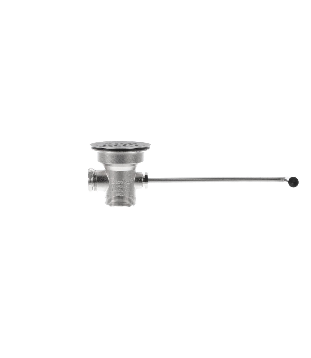 Encore® Twist Handle Drain, 3-1/2" Sink Opening, 1-1/2" Outlet with Crumb Cup Strainer