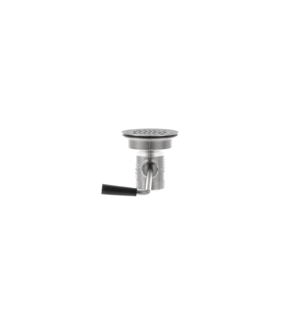 Encore® Twist Handle Drain, 3-1/2" Sink Opening, 1-1/2" Outlet with Crumb Cup Strainer