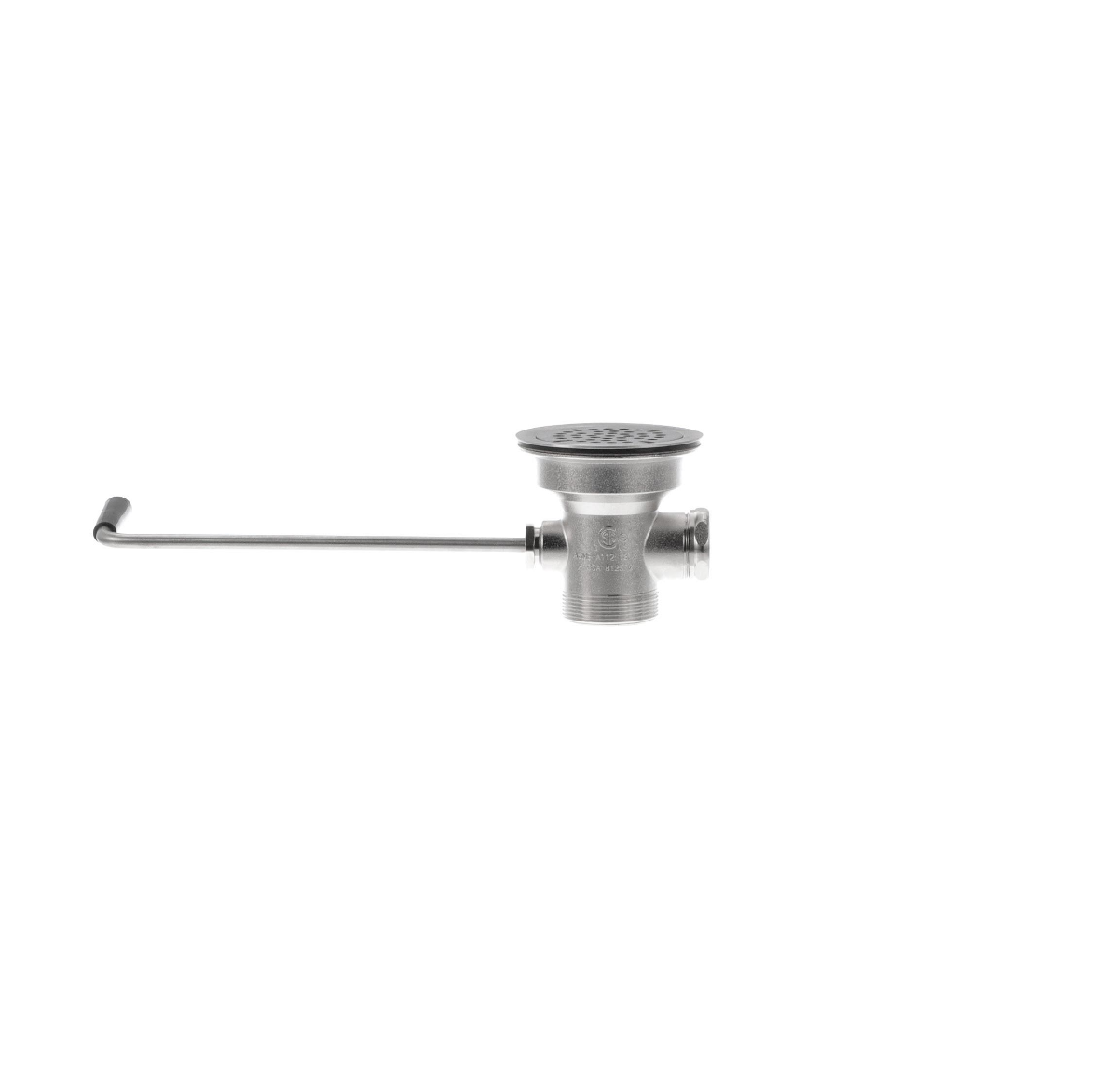 Encore® Twist Handle Drain, 3-1/2" Sink Opening, 1-1/2" Outlet with Crumb Cup Strainer