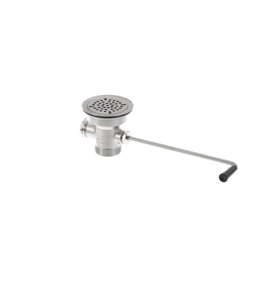 Encore® Twist Handle Drain, 3-1/2" Sink Opening, 1-1/2" Outlet with Crumb Cup Strainer