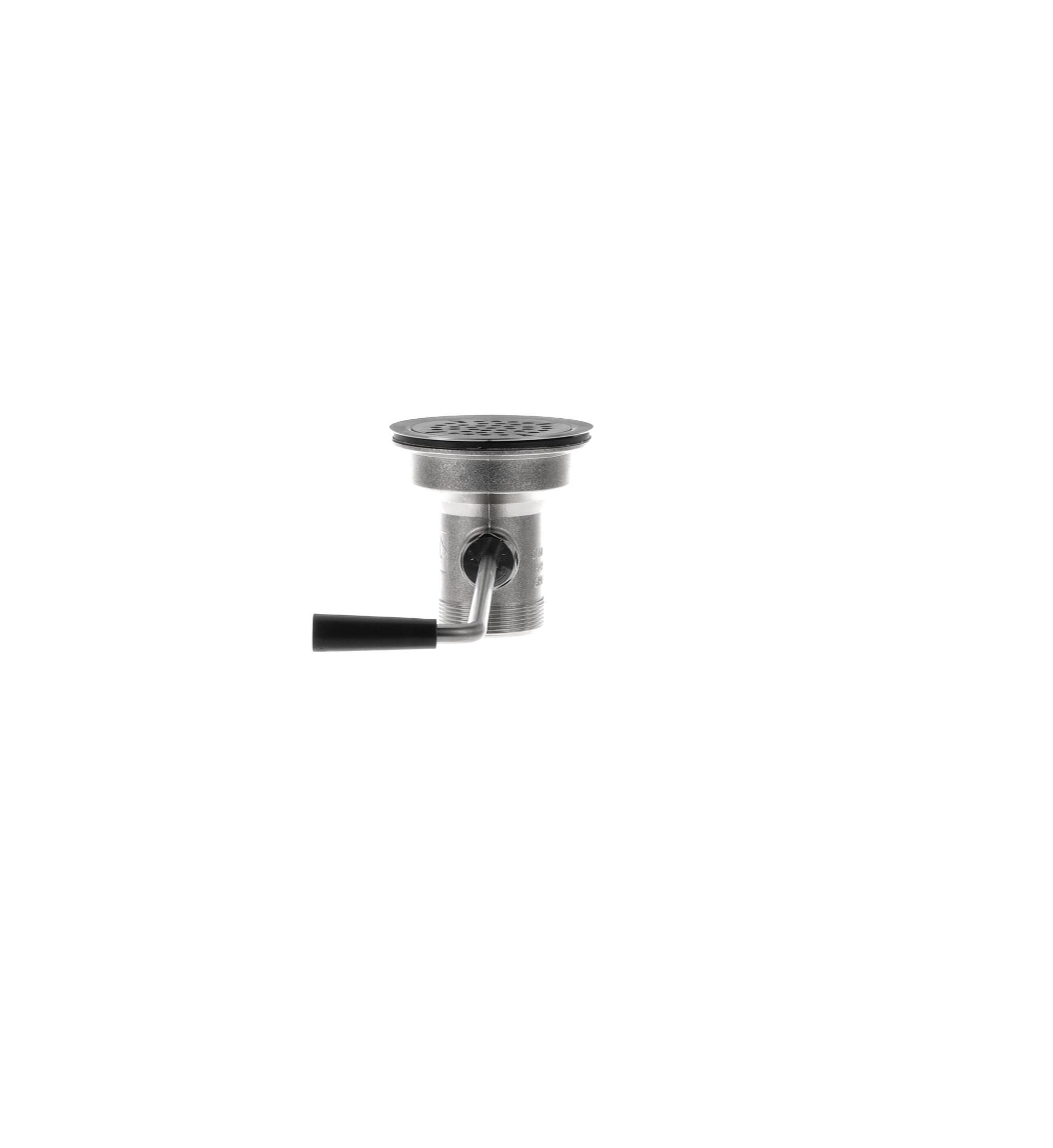 TOP-LINE® Twist Handle Drain, 3-1/2" Sink Opening, 2" Outlet