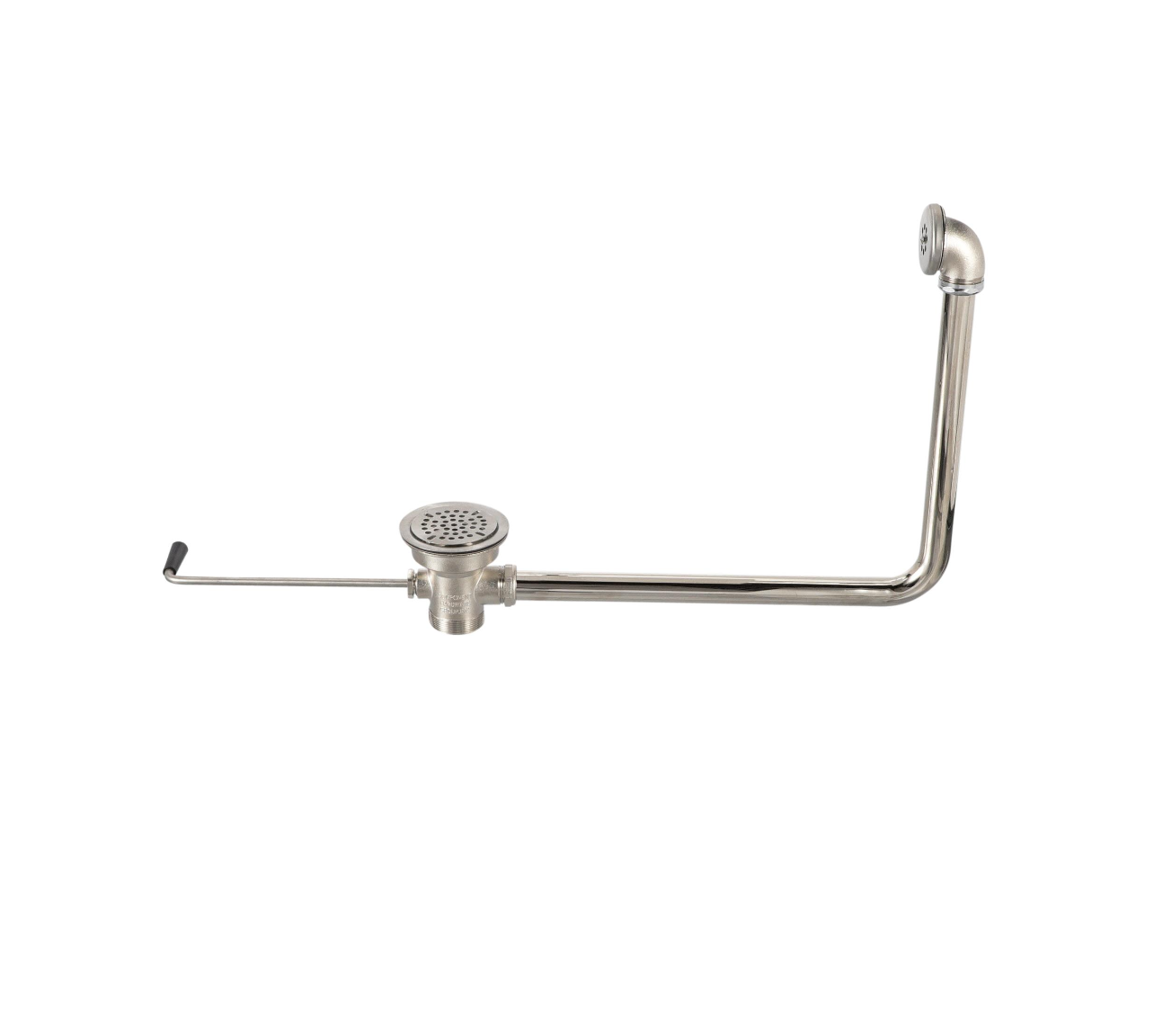 TOP-LINE® Twist Handle Drain, 3-1/2" Sink Opening, 2" Outlet with 1-1/2" with Overflow Assembly