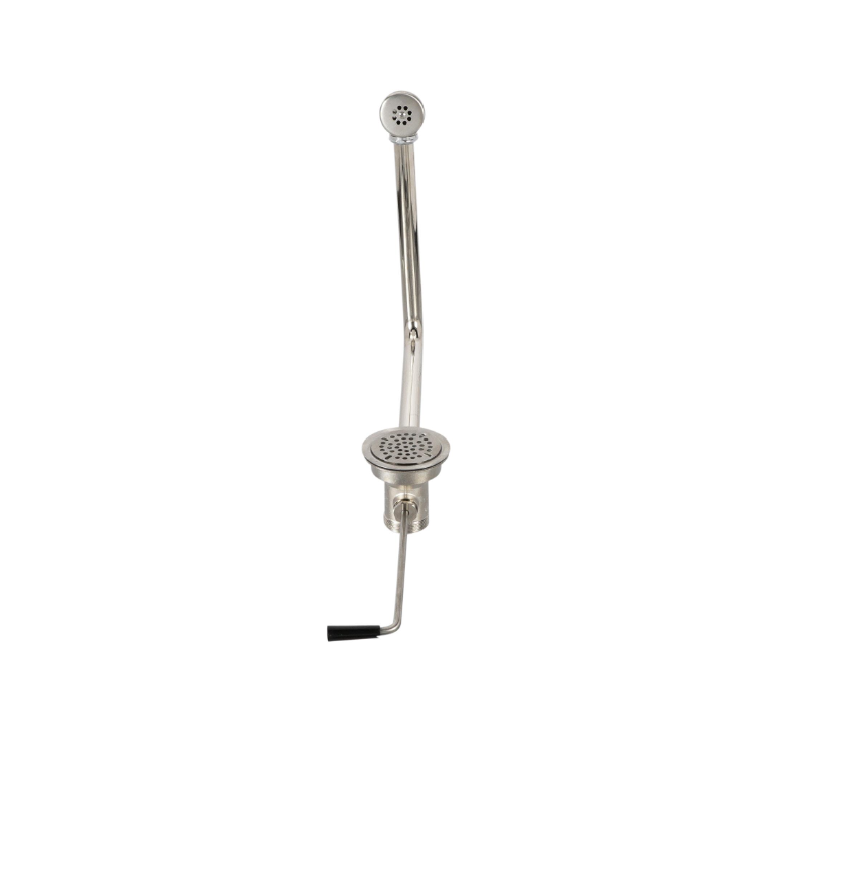 TOP-LINE® Twist Handle Drain, 3-1/2" Sink Opening, 2" Outlet with 1-1/2" with Overflow Assembly