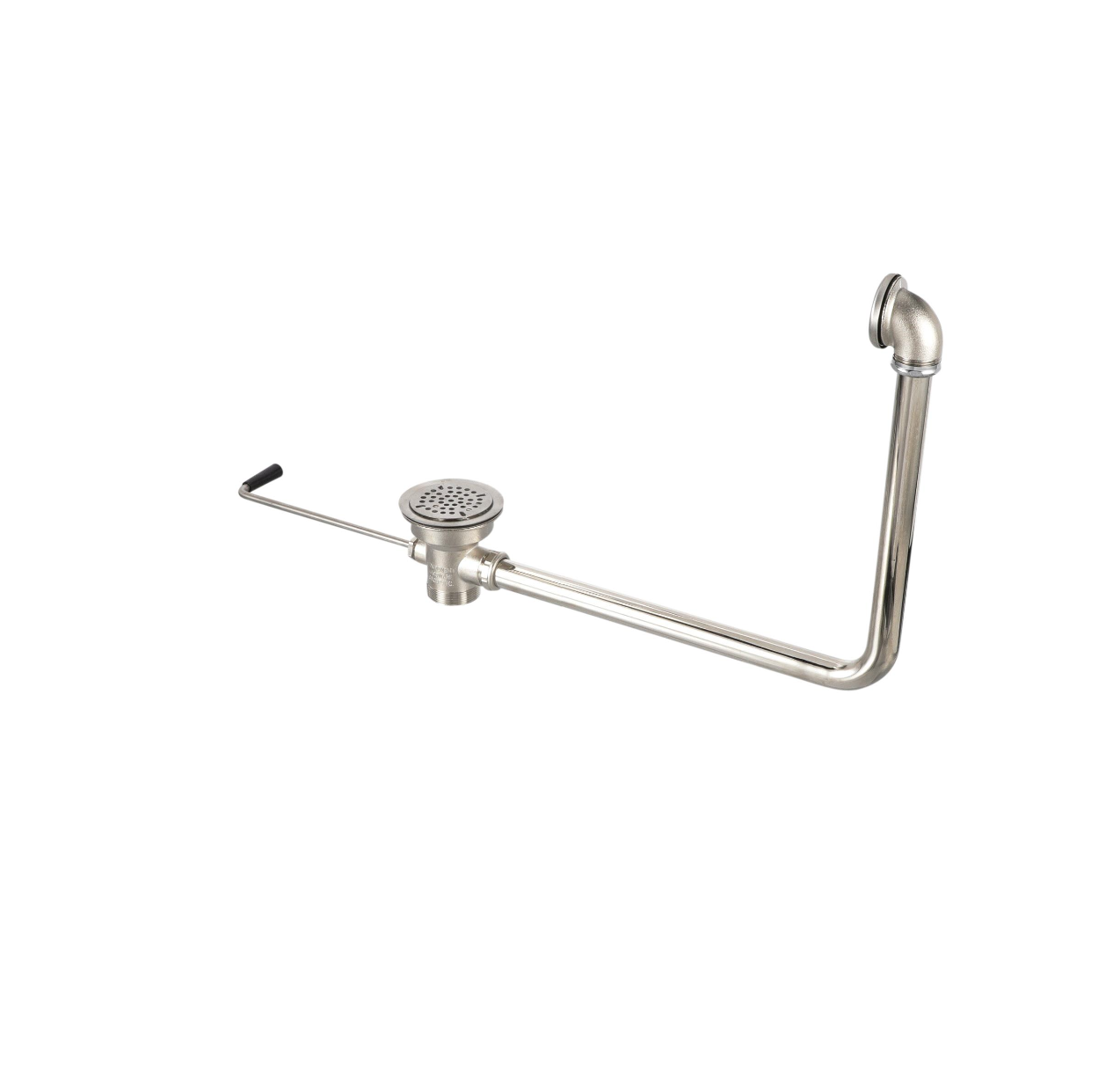 TOP-LINE® Twist Handle Drain, 3-1/2" Sink Opening, 2" Outlet with 1-1/2" with Overflow Assembly
