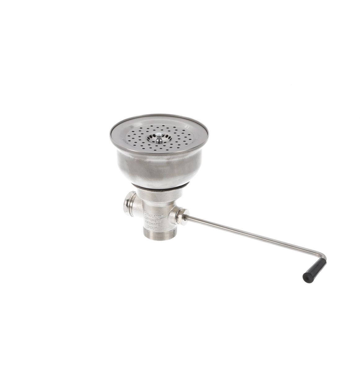Encore® Twist Handle Box Pattern Drain, 6-1/2" Sink Opening, 2" Outlet with Overflow Assembly