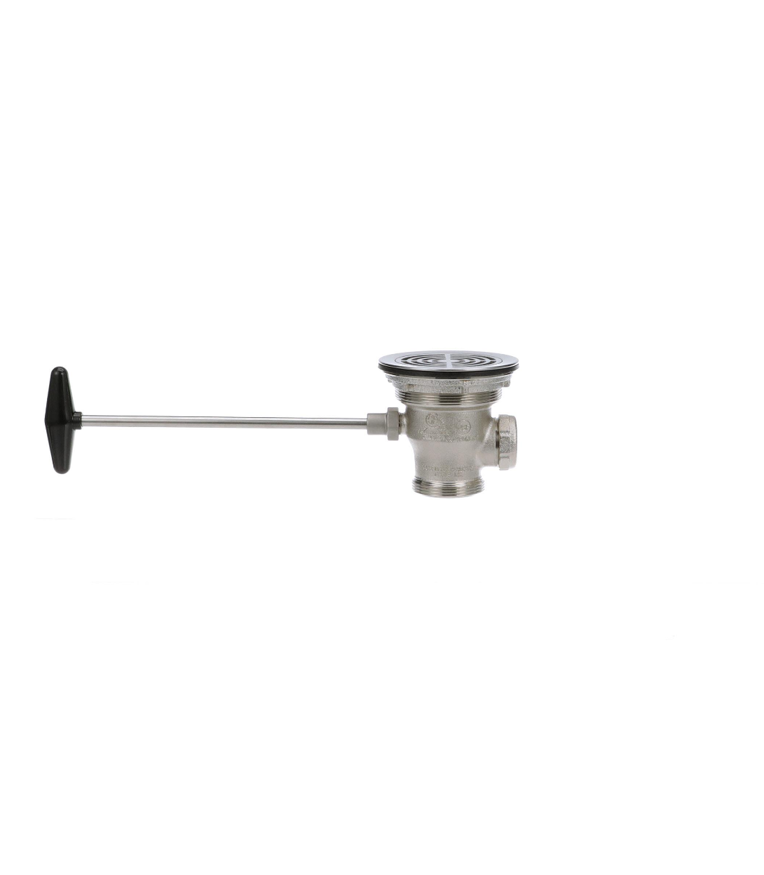 Encore® Quik-Flo Rotary Drain with Flat Strainer, 3-1/2" Sink Opening, 2" Male or 1-1/2" Female Outlet