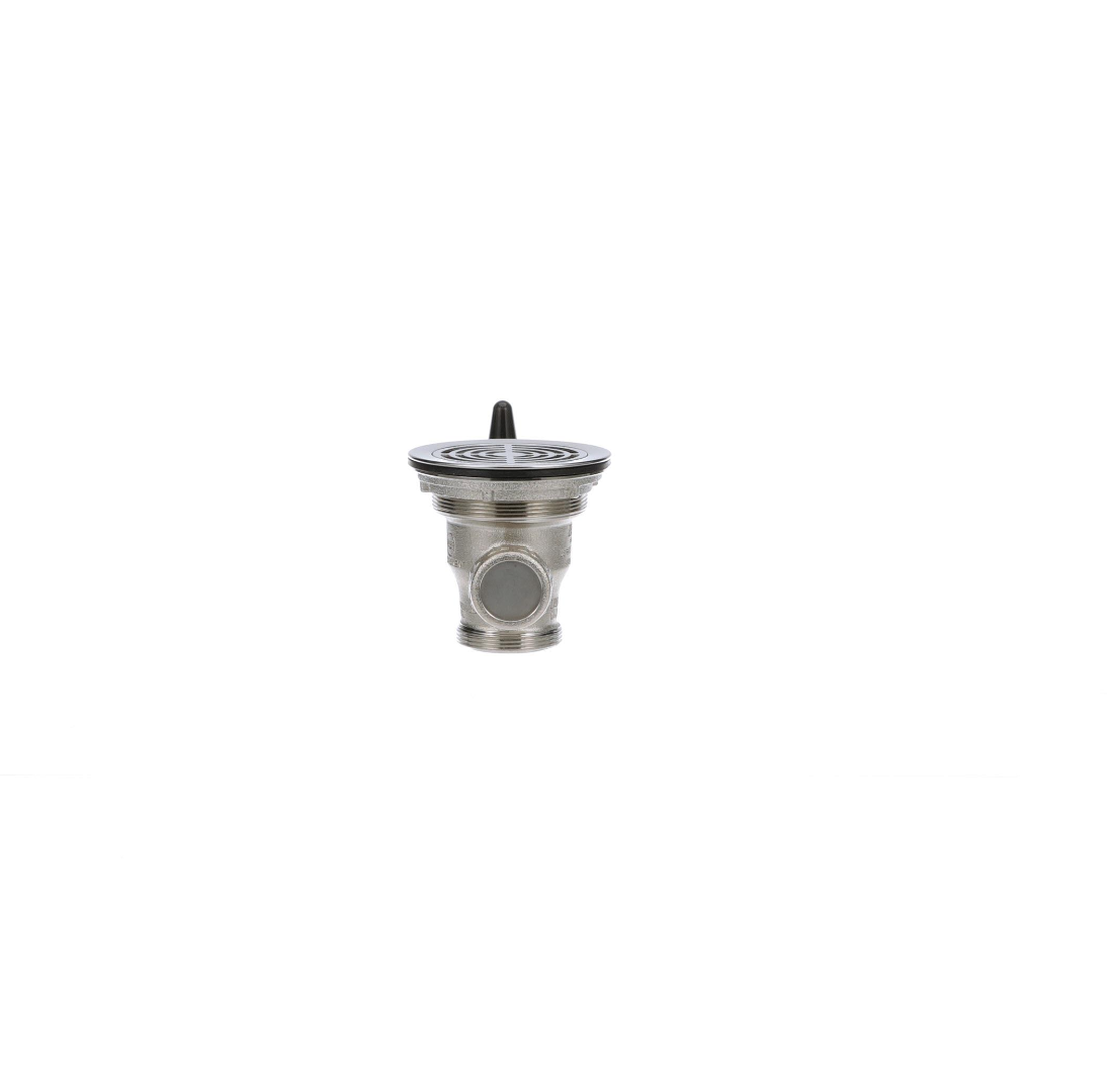 Encore® Quik-Flo Rotary Drain with Flat Strainer, 3-1/2" Sink Opening, 2" Male or 1-1/2" Female Outlet