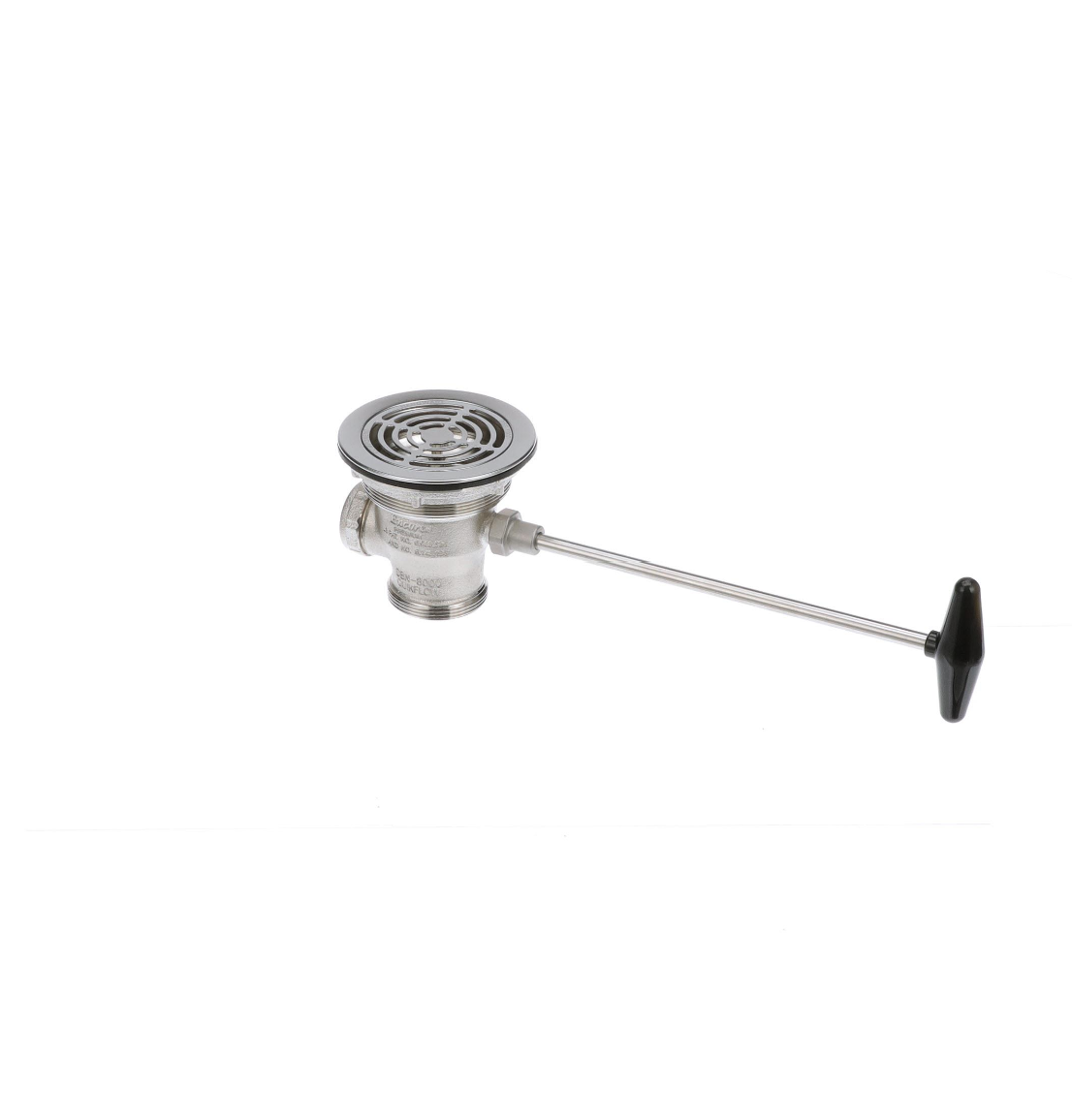 Encore® Quik-Flo Rotary Drain with Flat Strainer, 3-1/2" Sink Opening, 2" Male or 1-1/2" Female Outlet