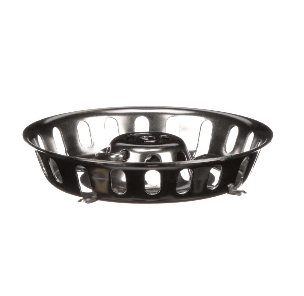 Encore® DrainMaster/Quik-Flo Rotary Drain Stainless Steel Crumb Cup Strainer with Bail